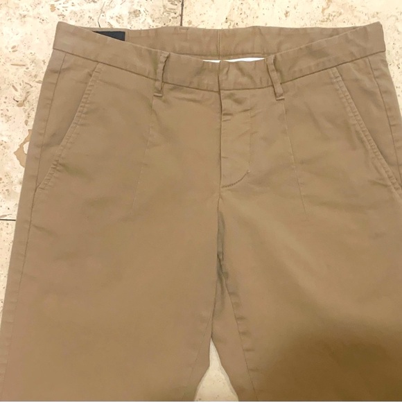 GUCCI Tan Slim Fit Button Fly Adjustable Elastic Ankles Riding Pants IT46 US 30 - Picture 3 of 8